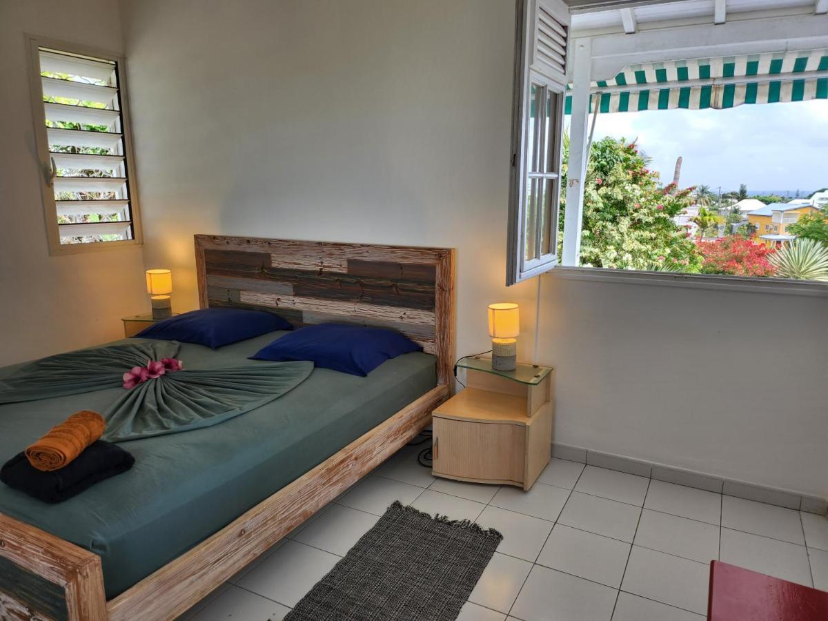 Villa 6-10 Pers, Vue Mer, Piscine Privee, Plage A Pieds Le Gosier  Εξωτερικό φωτογραφία