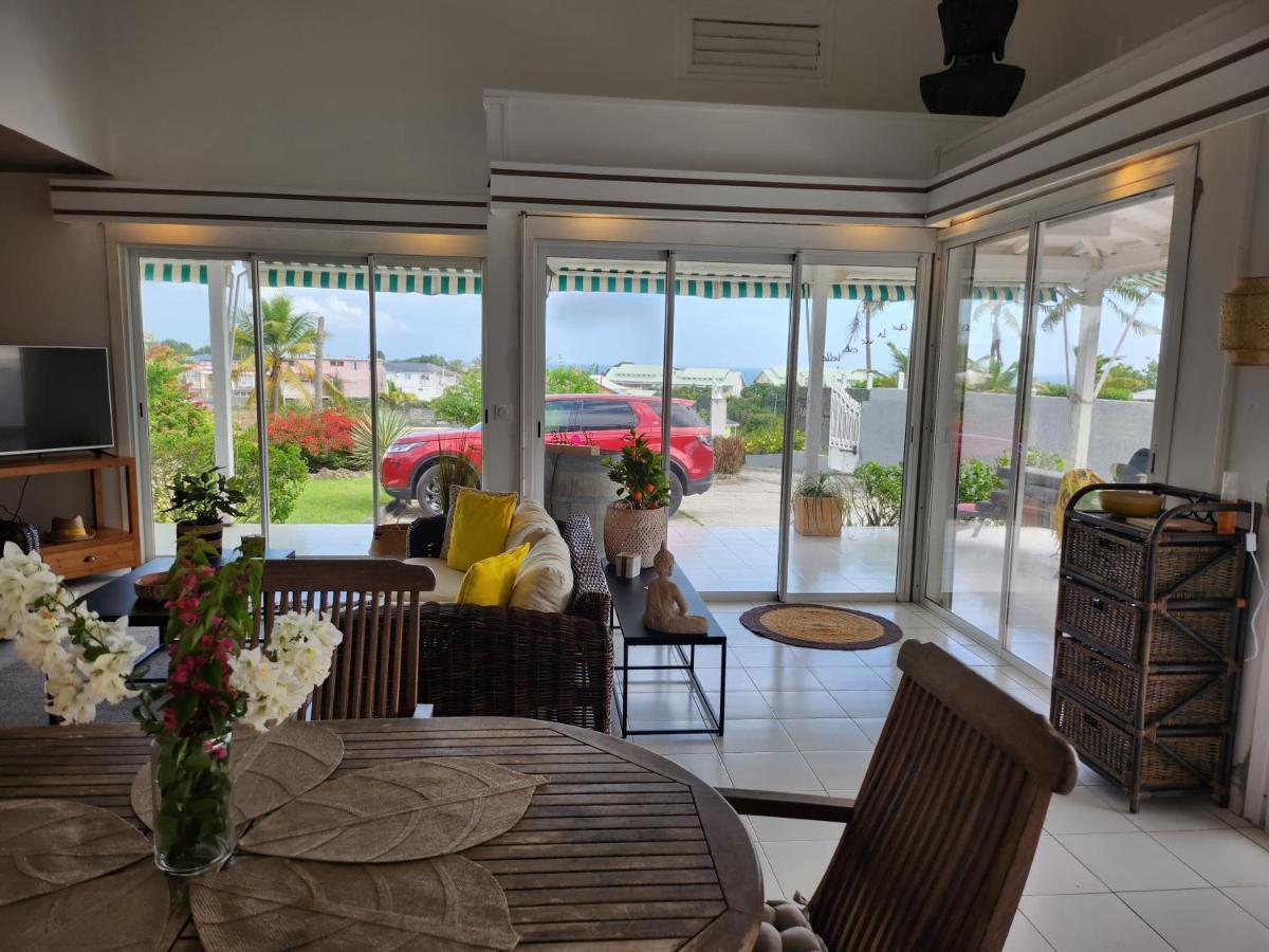 Villa 6-10 Pers, Vue Mer, Piscine Privee, Plage A Pieds Le Gosier  Εξωτερικό φωτογραφία