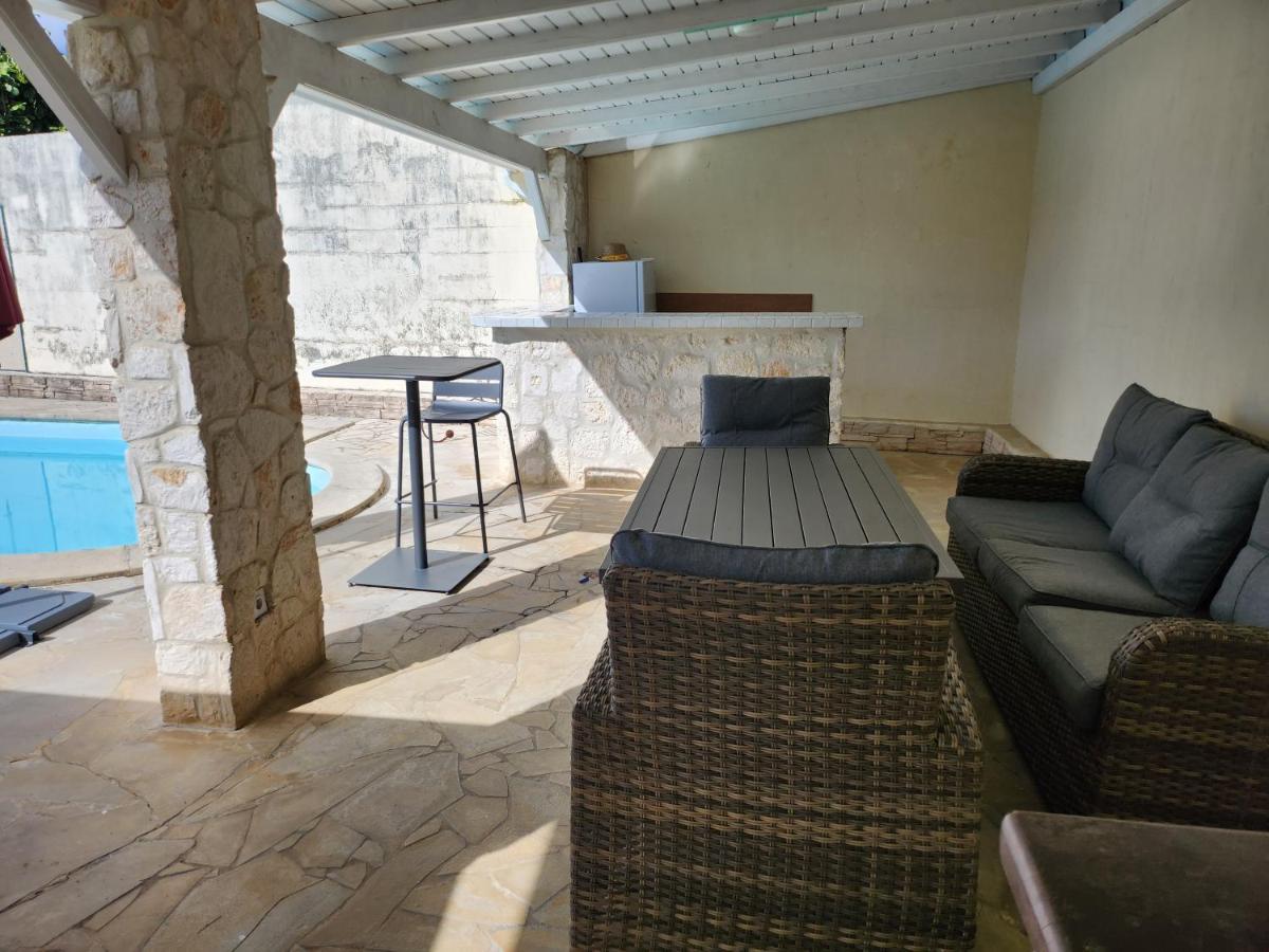 Villa 6-10 Pers, Vue Mer, Piscine Privee, Plage A Pieds Le Gosier  Εξωτερικό φωτογραφία