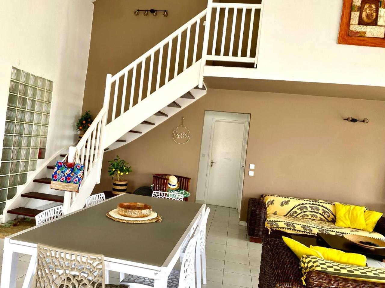 Villa 6-10 Pers, Vue Mer, Piscine Privee, Plage A Pieds Le Gosier  Εξωτερικό φωτογραφία